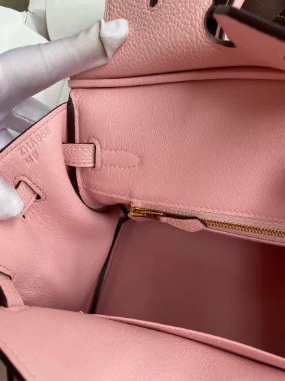 Birkin 25/30/35 Bag Rose Azalée (Lipstick Pink) Togo Leather