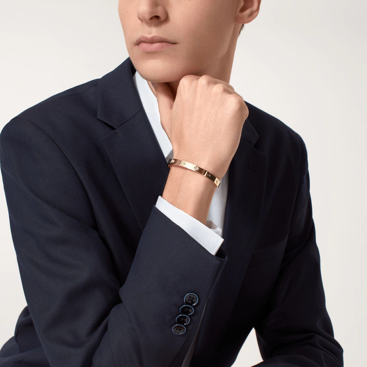 LOVE BRACELET, 4 DIAMONDS