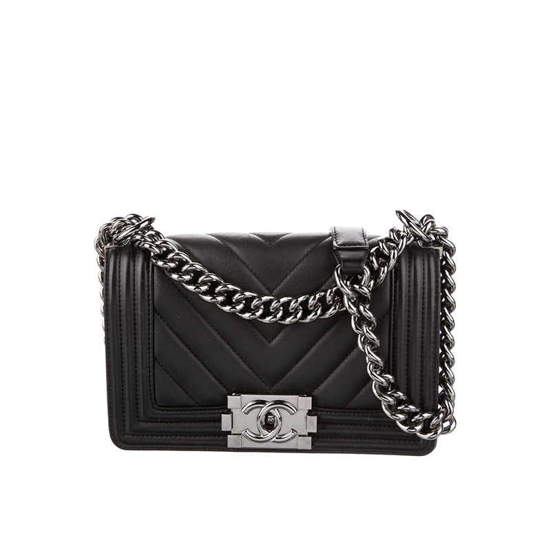 Small Chevron Boy Bag