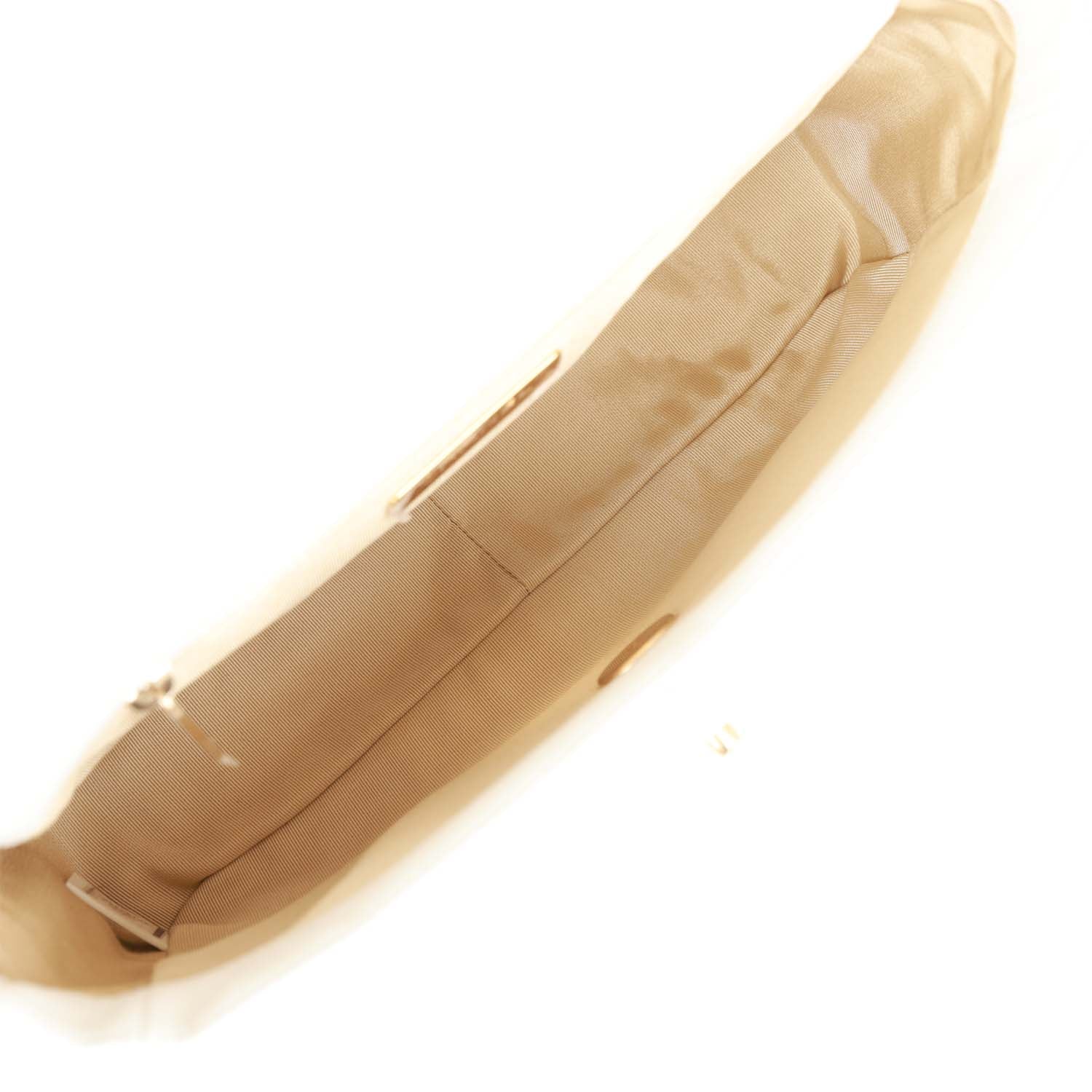 Medium 19 Flap Bag White Calfskin Mixed Hardware