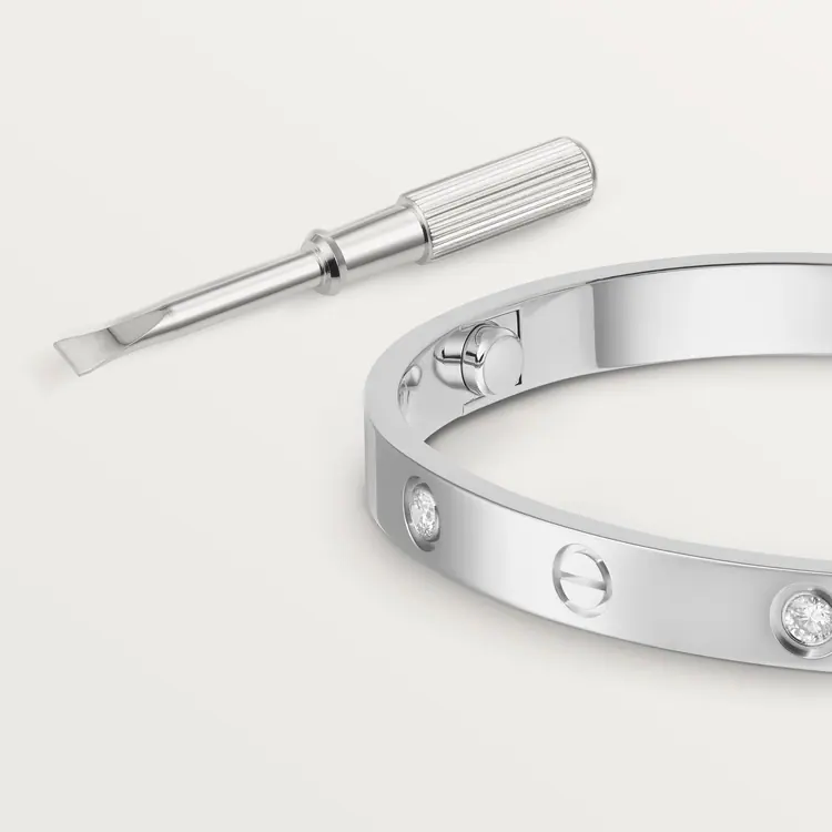 LOVE BRACELET, 4 DIAMONDS