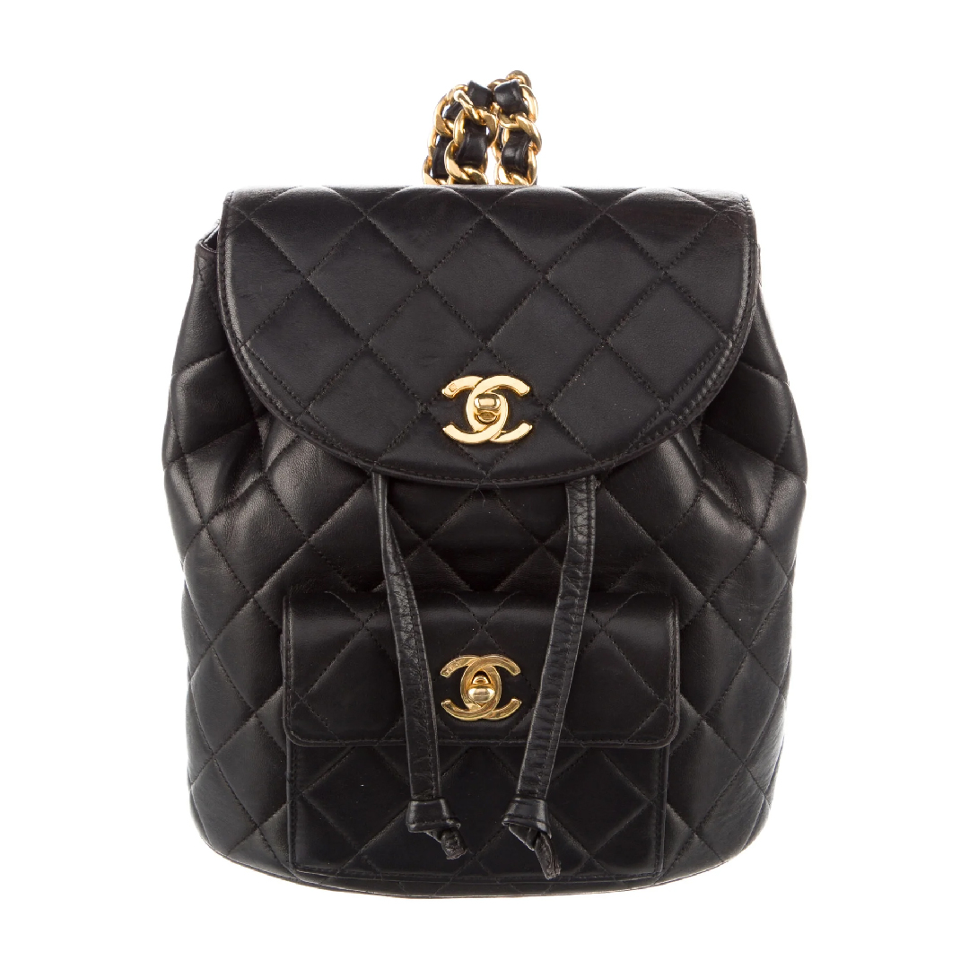 Vintage Quilted Mini Duma Backpack