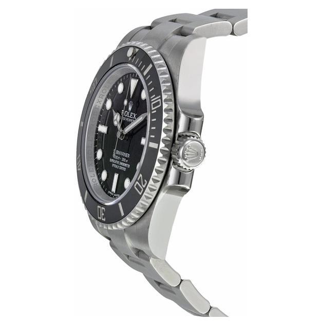 Submariner Men's Luxury Diver Watch Black Dial 114060-0002