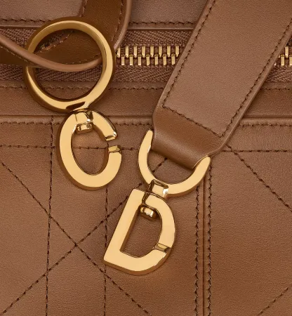 Medium D-Journey Bag in Vintage Smooth Calfskin