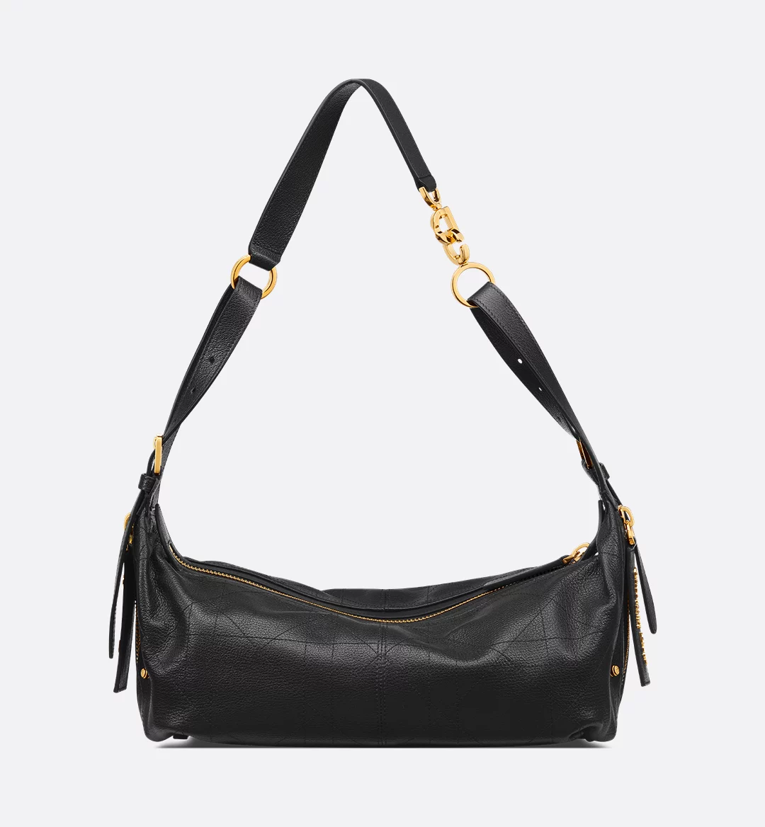 Medium D-Journey Bag in Shiny Goatskin
