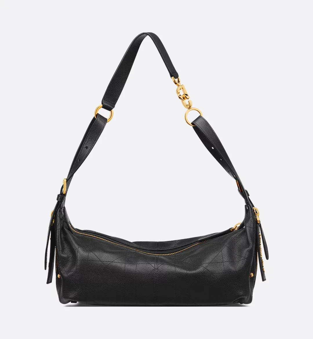 Medium D-Journey Bag in Shiny Goatskin