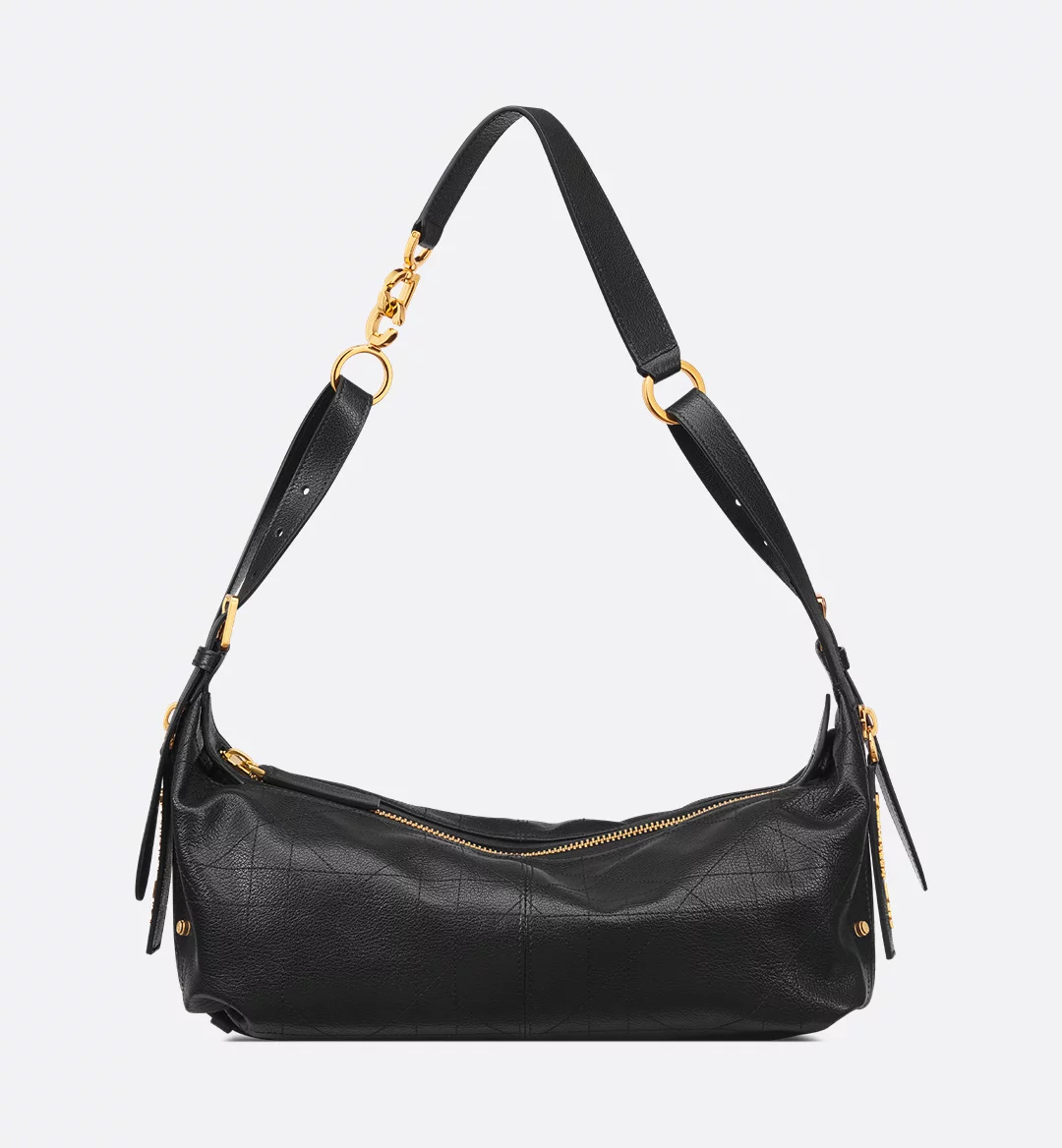 Medium D-Journey Bag in Shiny Goatskin