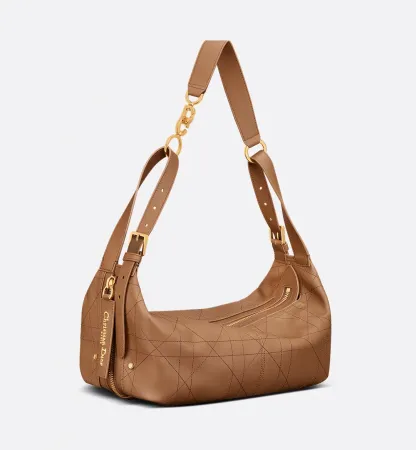 Medium D-Journey Bag in Vintage Smooth Calfskin