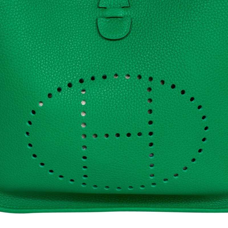 Evelyne PM Bag Bamboo Gold Hardware Clemence Leather New w/Box