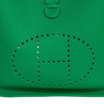 Evelyne PM Bag Bamboo Gold Hardware Clemence Leather New w/Box