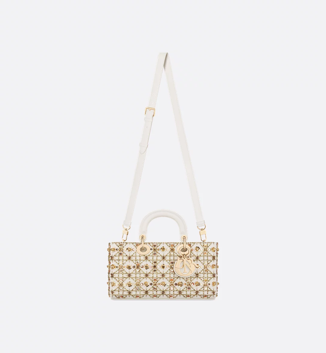 Or Medium Lady D-Joy Bag