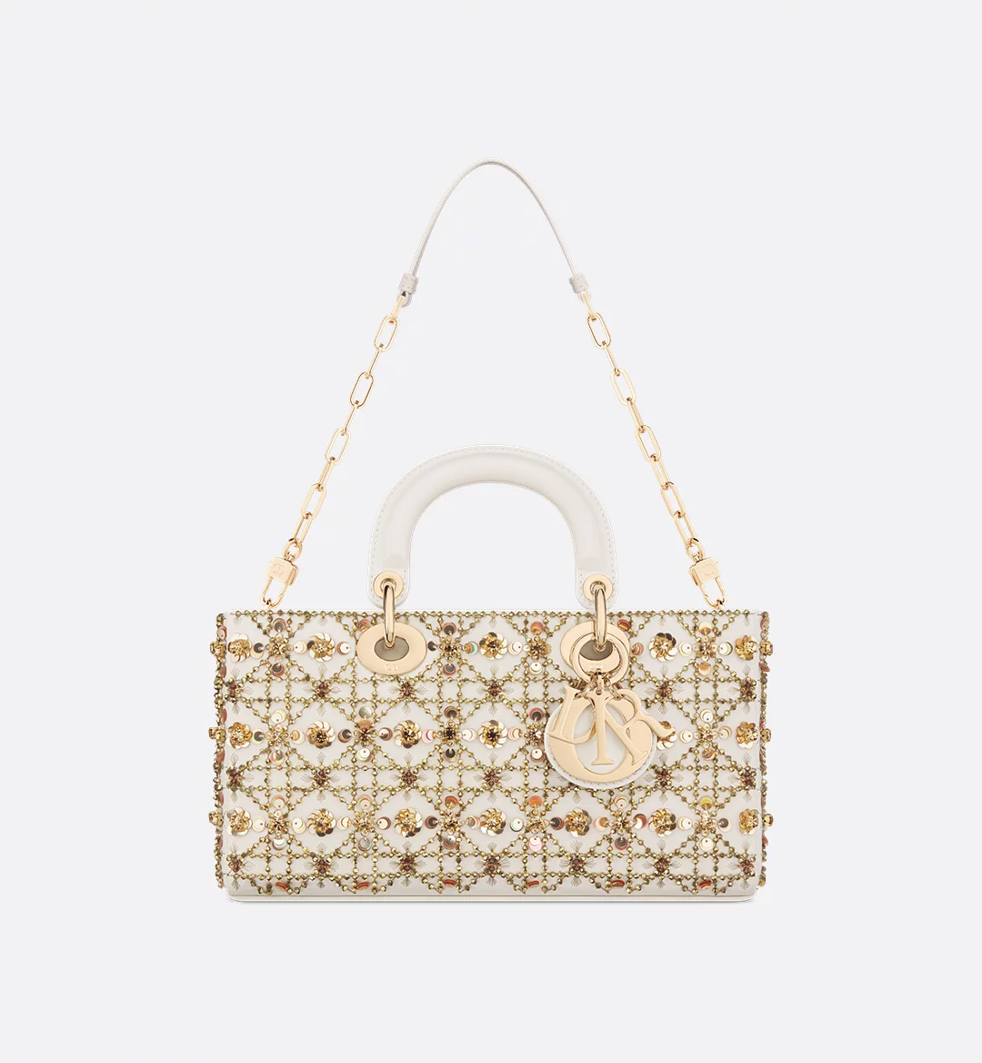 Or Medium Lady D-Joy Bag