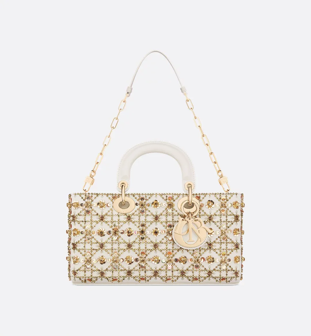 Or Medium Lady D-Joy Bag