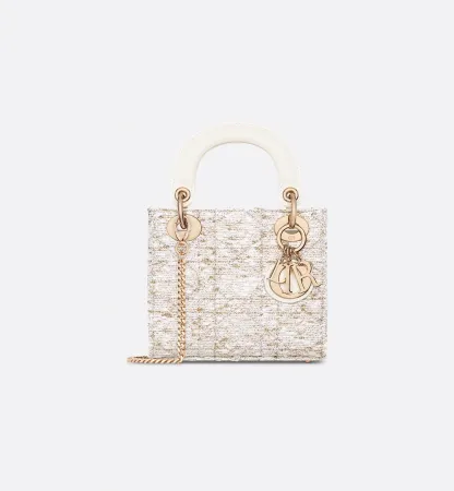 Or Mini Lady Dior Bag