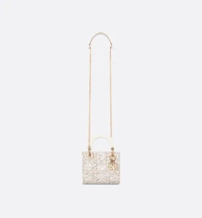 Or Mini Lady Dior Bag