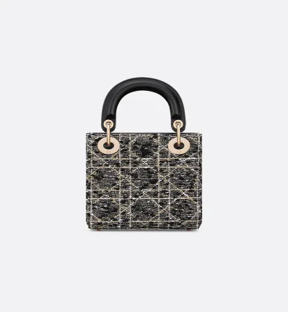 Or Mini Lady Dior Bag