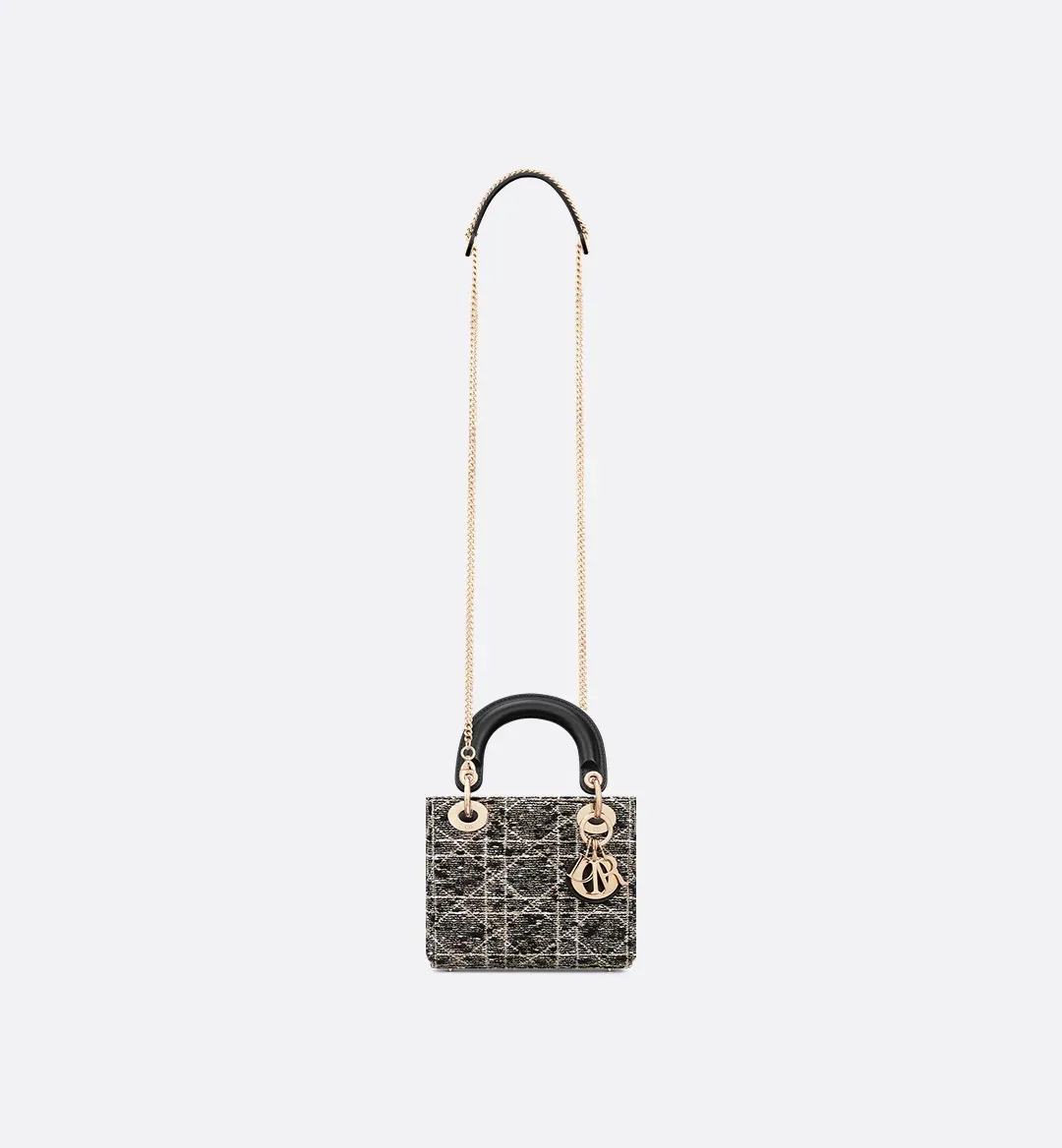 Or Mini Lady Dior Bag