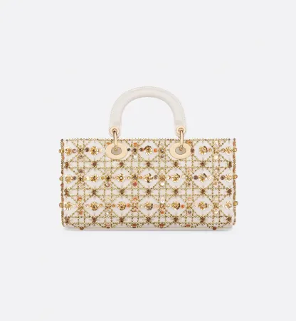Or Medium Lady D-Joy Bag