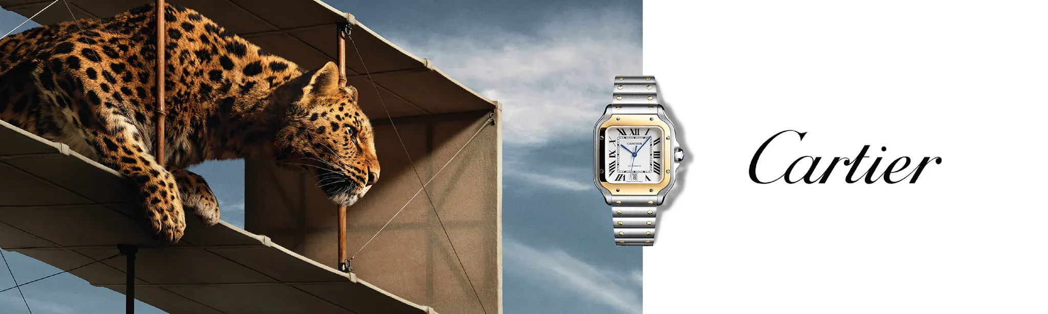 CARthtTIER SANTOS WATCH