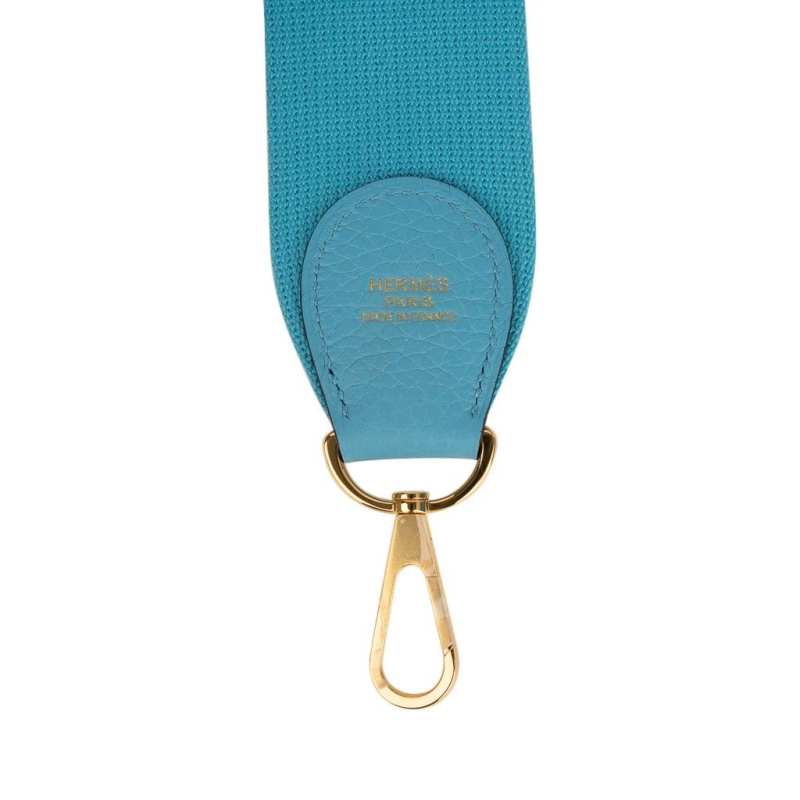 Evelyne PM Bag Blue De Nord Clemence Gold