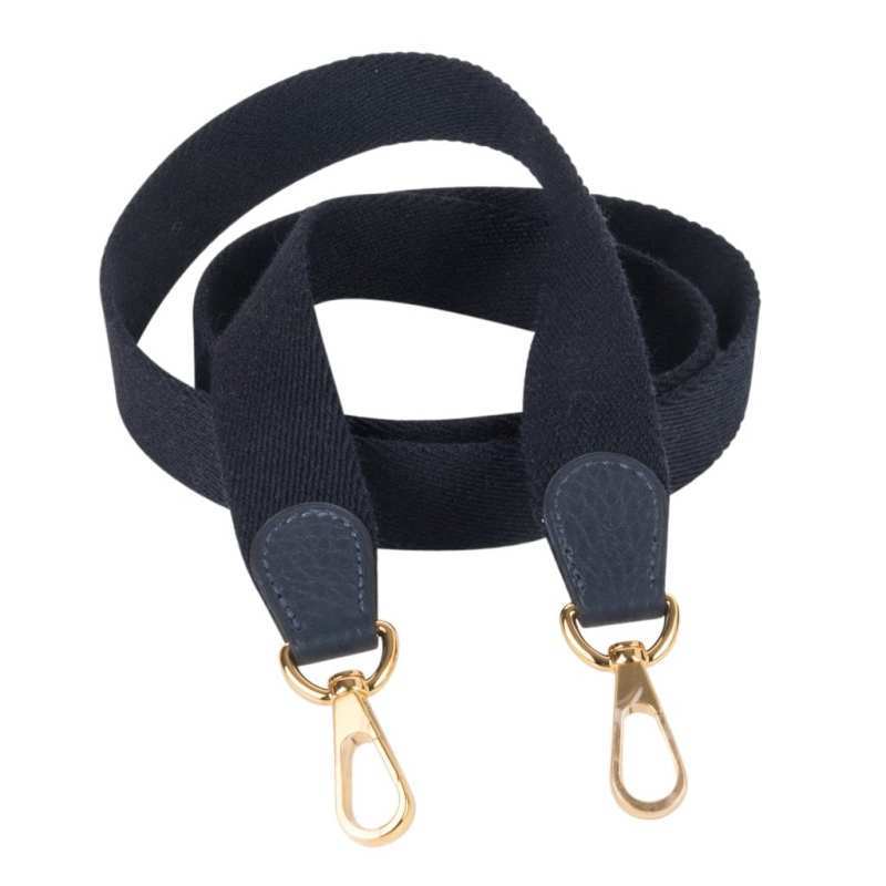 Evelyne TPM Bag Blue Nuit Clemence Leather Gold Hardware