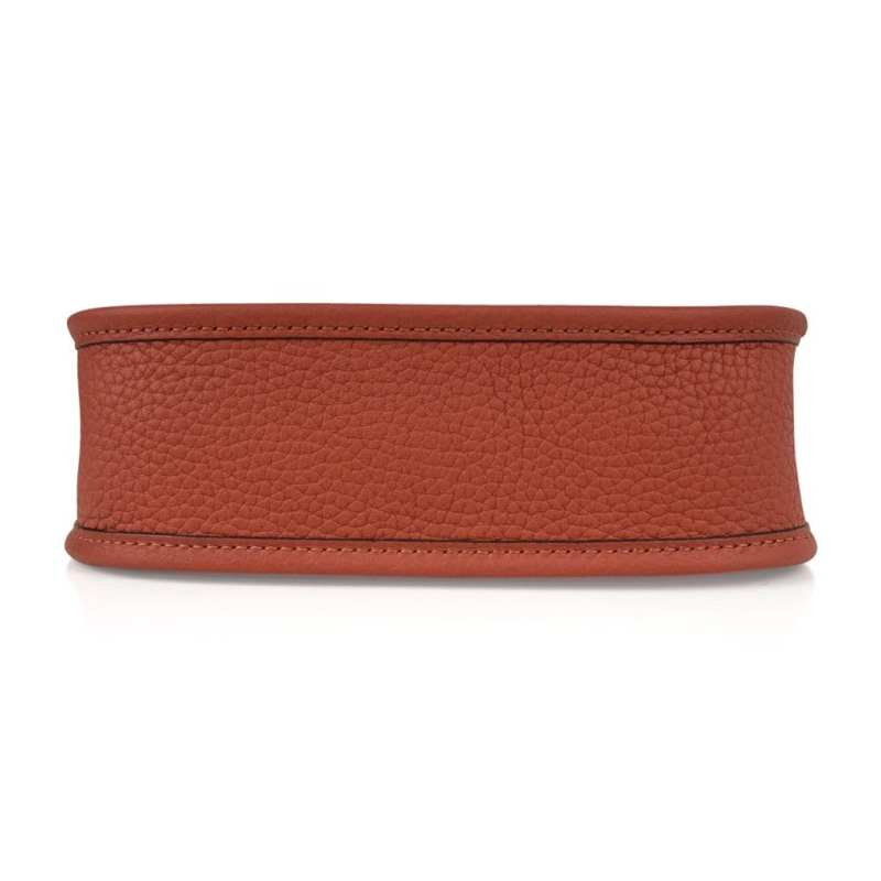 Hermes Evelyne TPM Bag Cuivre Clemence Gold Hardware New w/ Box