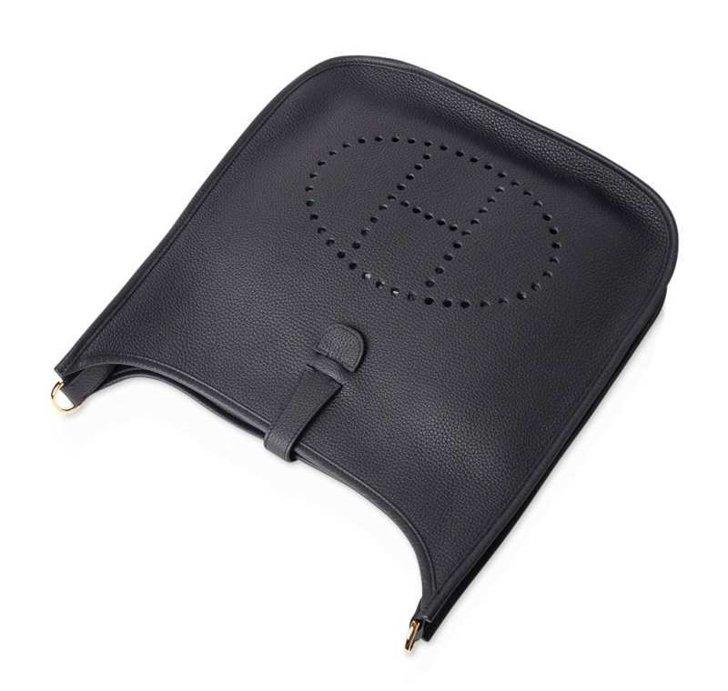 Evelyne GM Black Clemence Gold Hardware