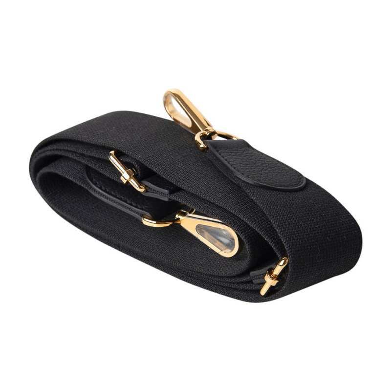 Evelyne GM Black Clemence Gold Hardware