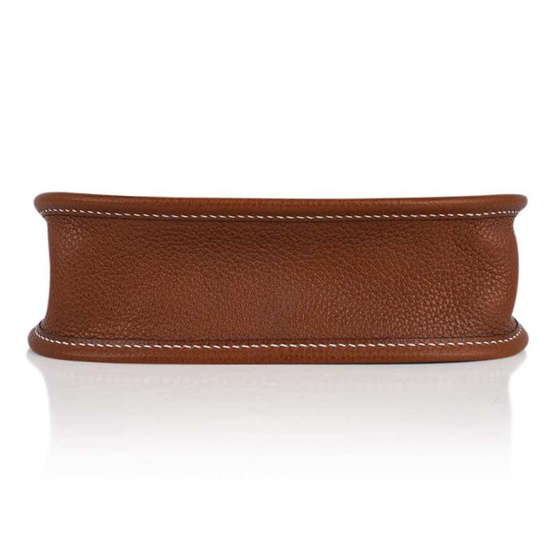 Evelyne TPM Fauve Barenia Faubourg Bag Gold Hardware