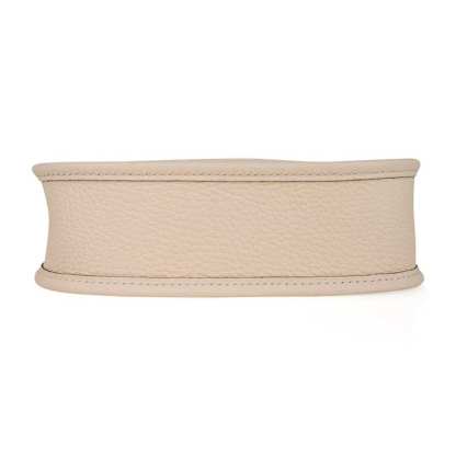 Evelyne TPM Nata / White Strap Crossbody Bag Clemence Gold Hardware