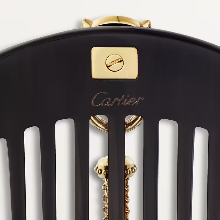La Panthère ornament hairbrush