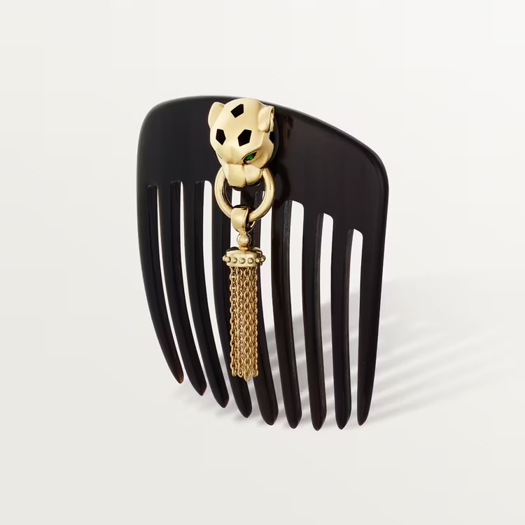 La Panthère ornament hairbrush