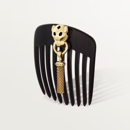 La Panthère ornament hairbrush