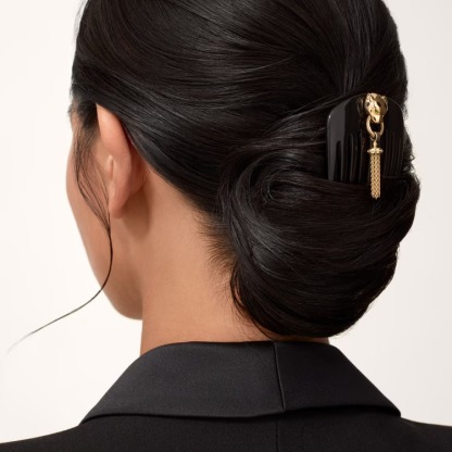 La Panthère ornament hairbrush