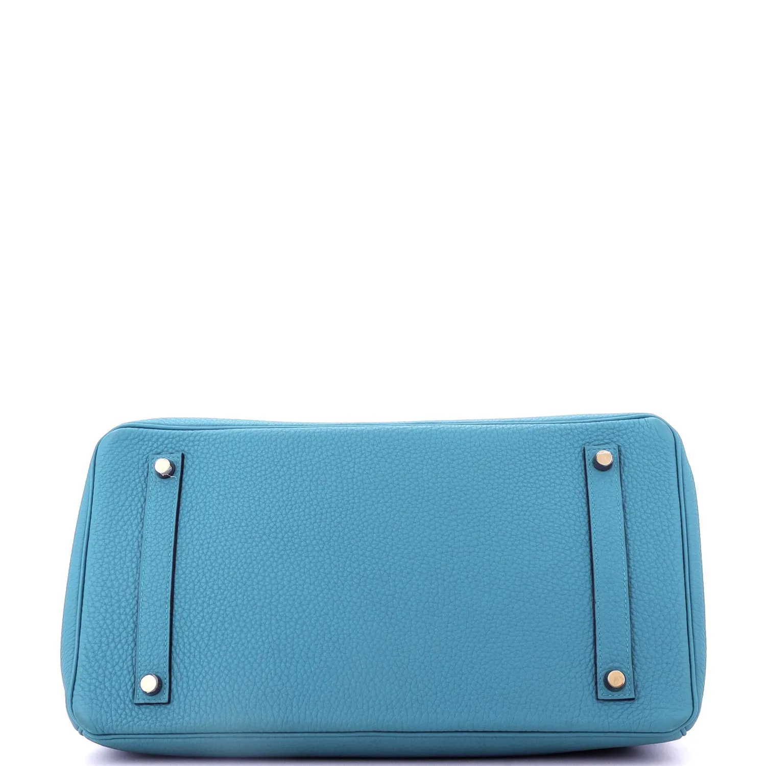Herthtmes Birkin 40 Handbag Turquoise Togo GOLD Hardware