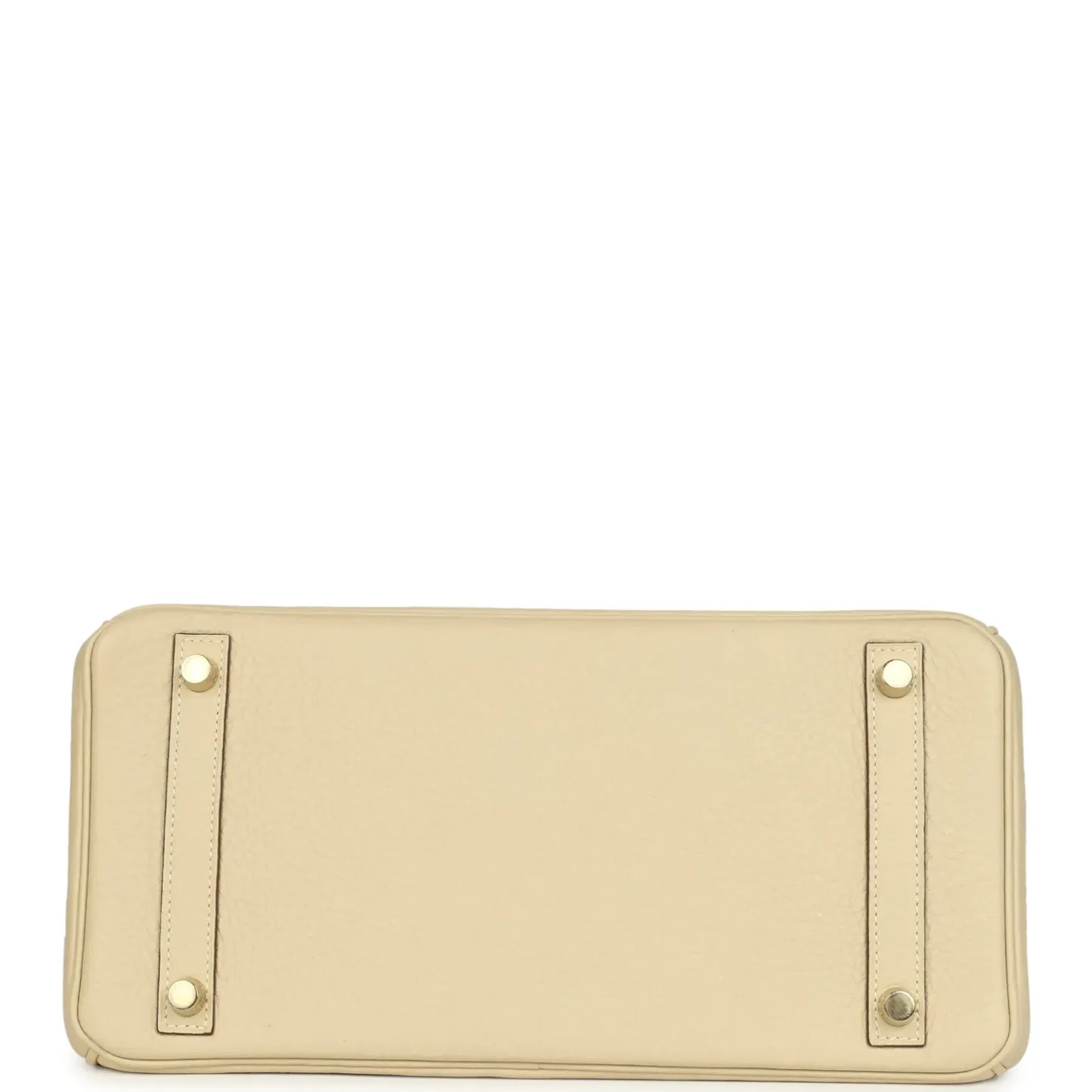 Herthtmes Birkin 40 Handbag Parchemin Clemence GOLD Hardware