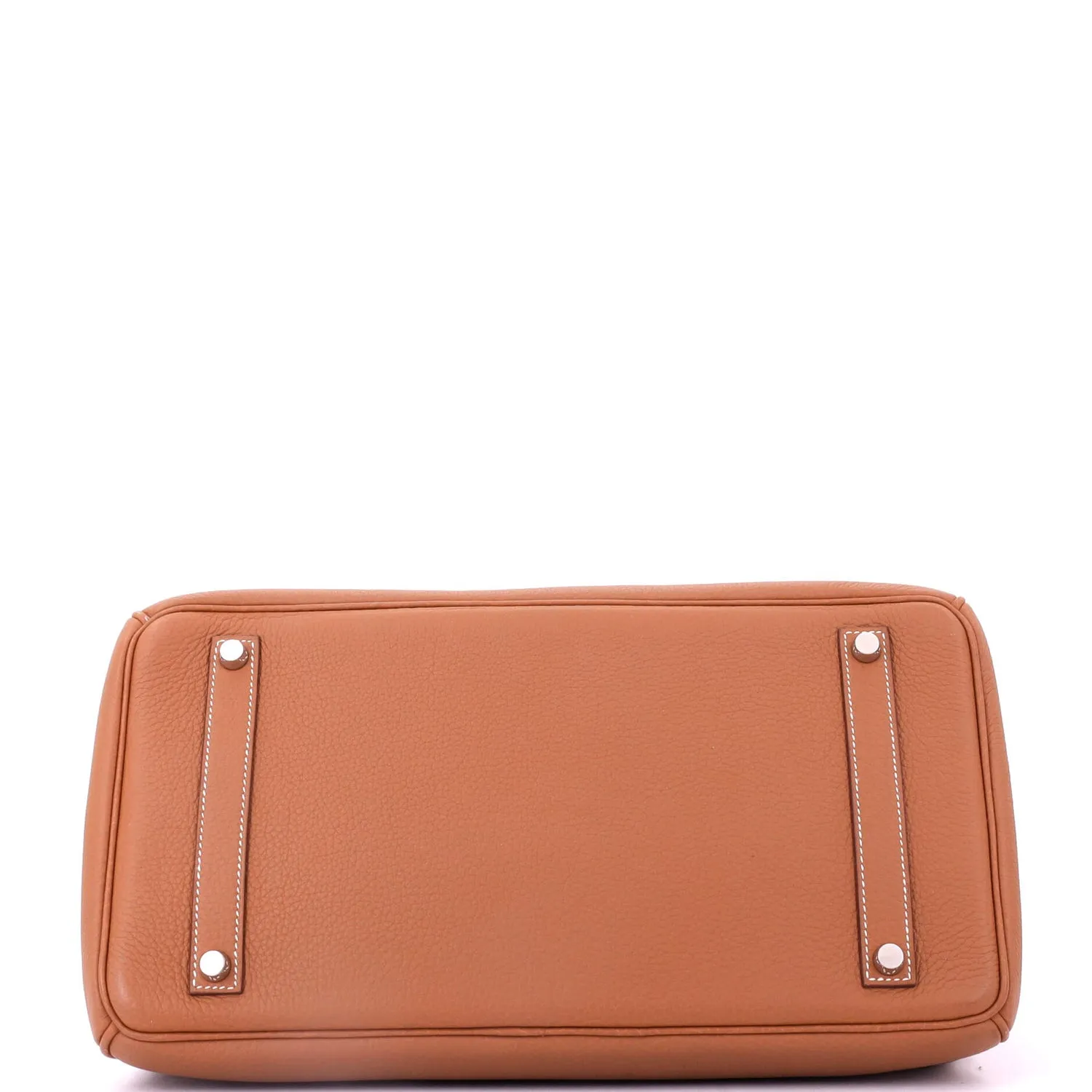 Herthtmes Birkin 40 Handbag Gold Togo Hardware
