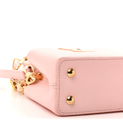 Taurillon Flower Chain Mini Capucines Pink
