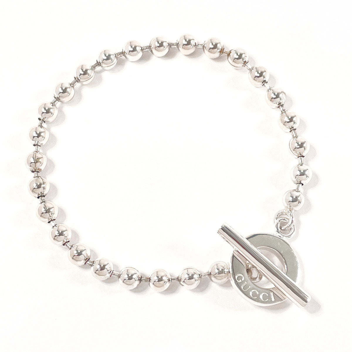 Theatrical bracelet Ball Chain Silver Unisex