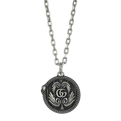 Garden Snake Pendant Necklace