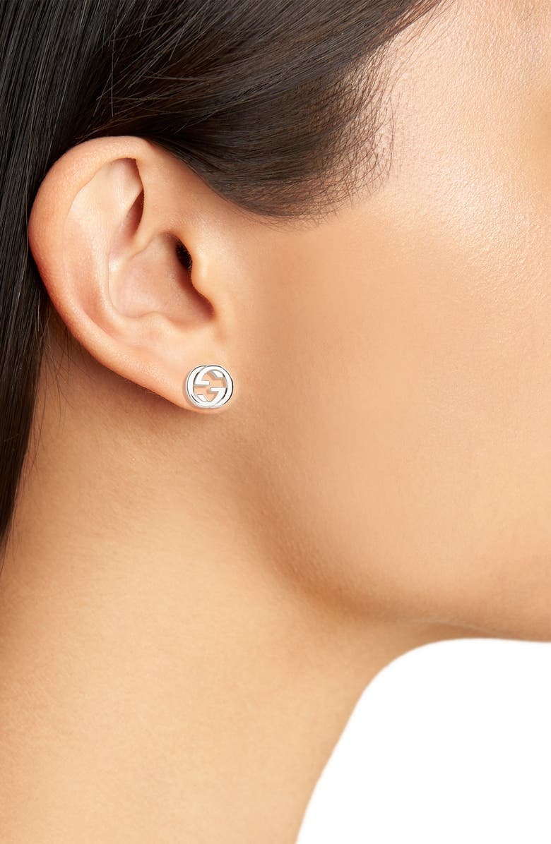 Interlocking G single earring