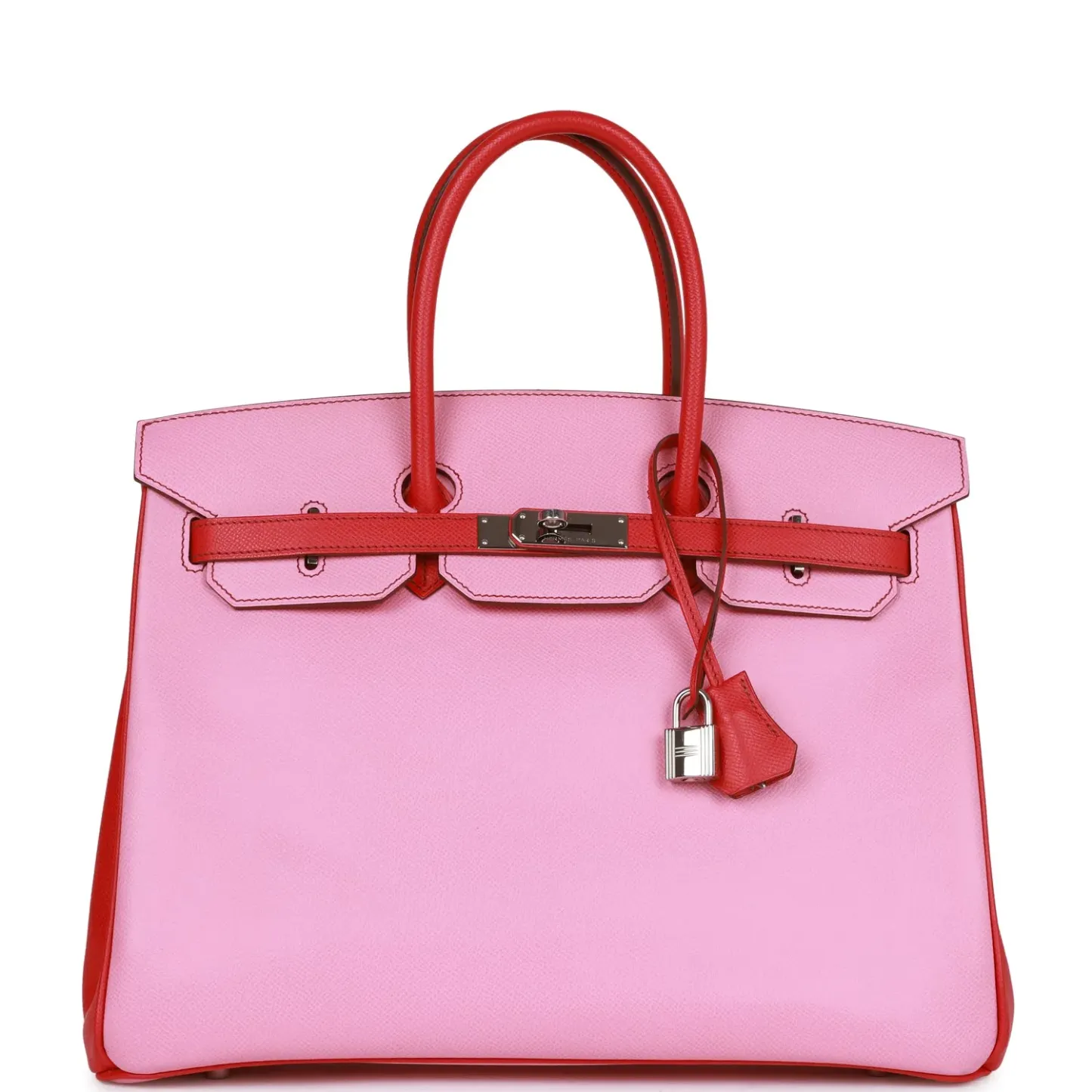 12A TOP LEVEL Herthtmes Birkin 35 Color-Blocked Bags