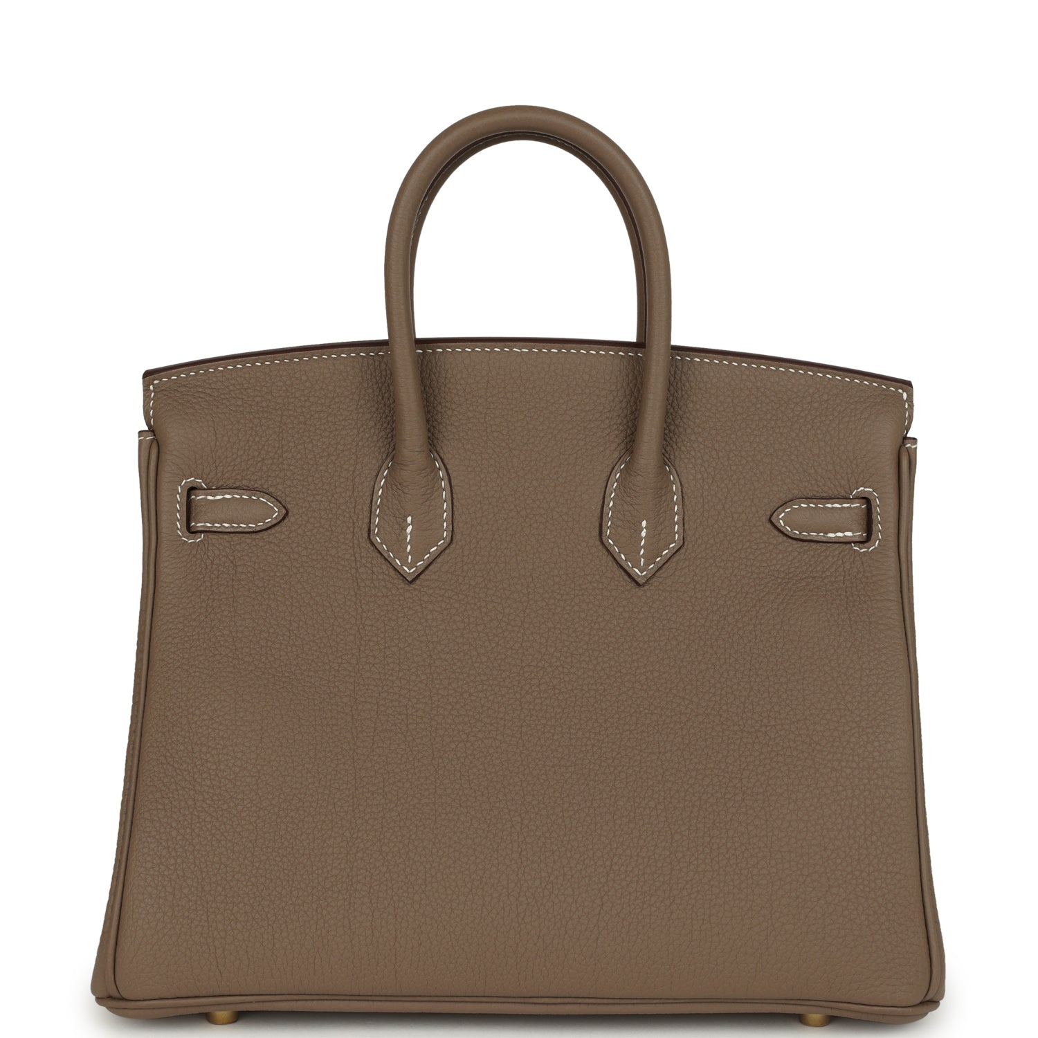 herthtmes Birkin 25 Etoupe Togo Gold Hardware