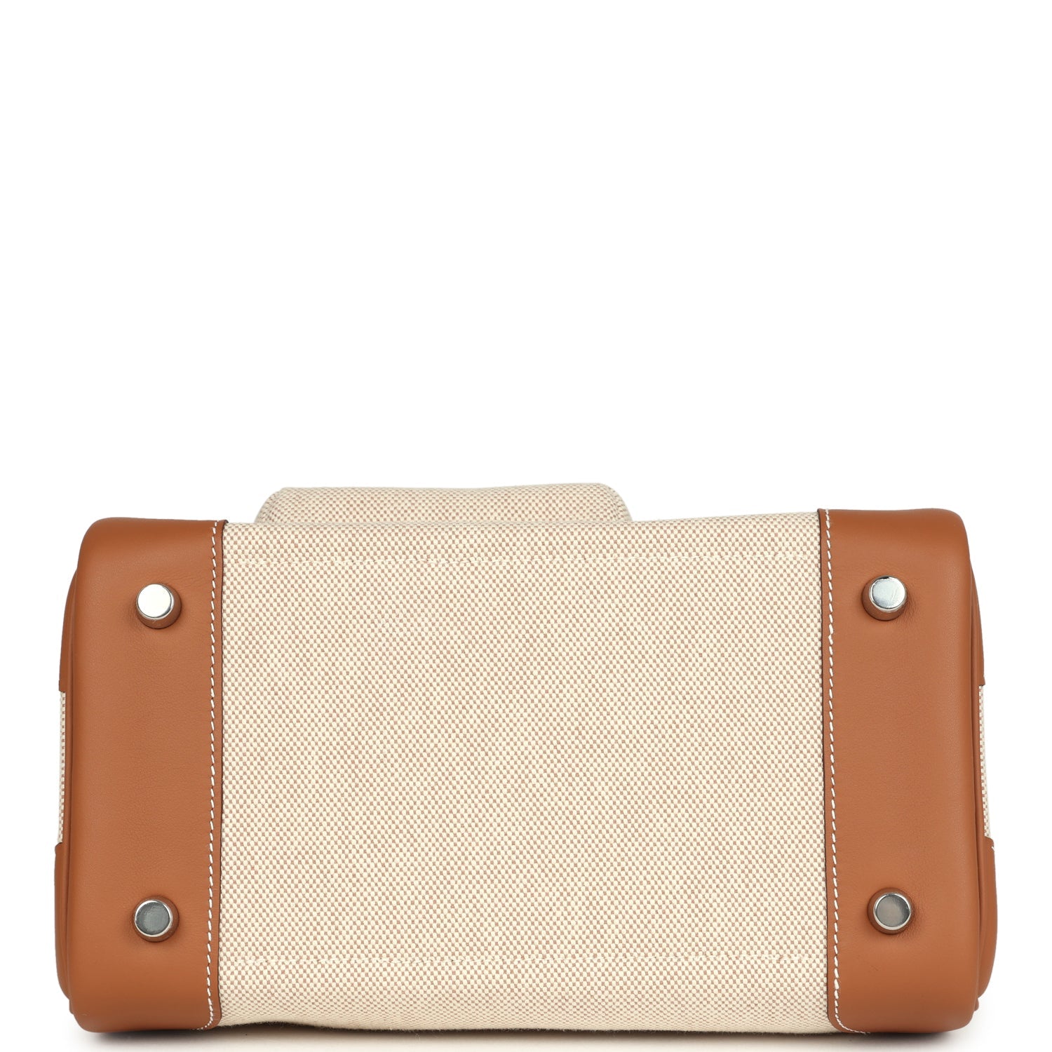 herthtmes Birkin 25 Cargo Ecru-Beige Toile H and Gold Swift Palladium Hardware