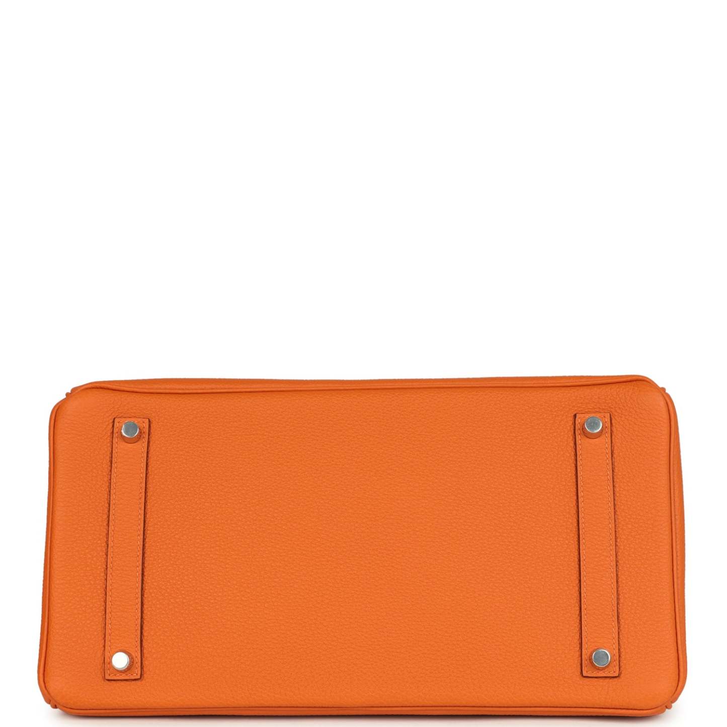 herthtmes Birkin 35 Orange Togo Palladium Hardware