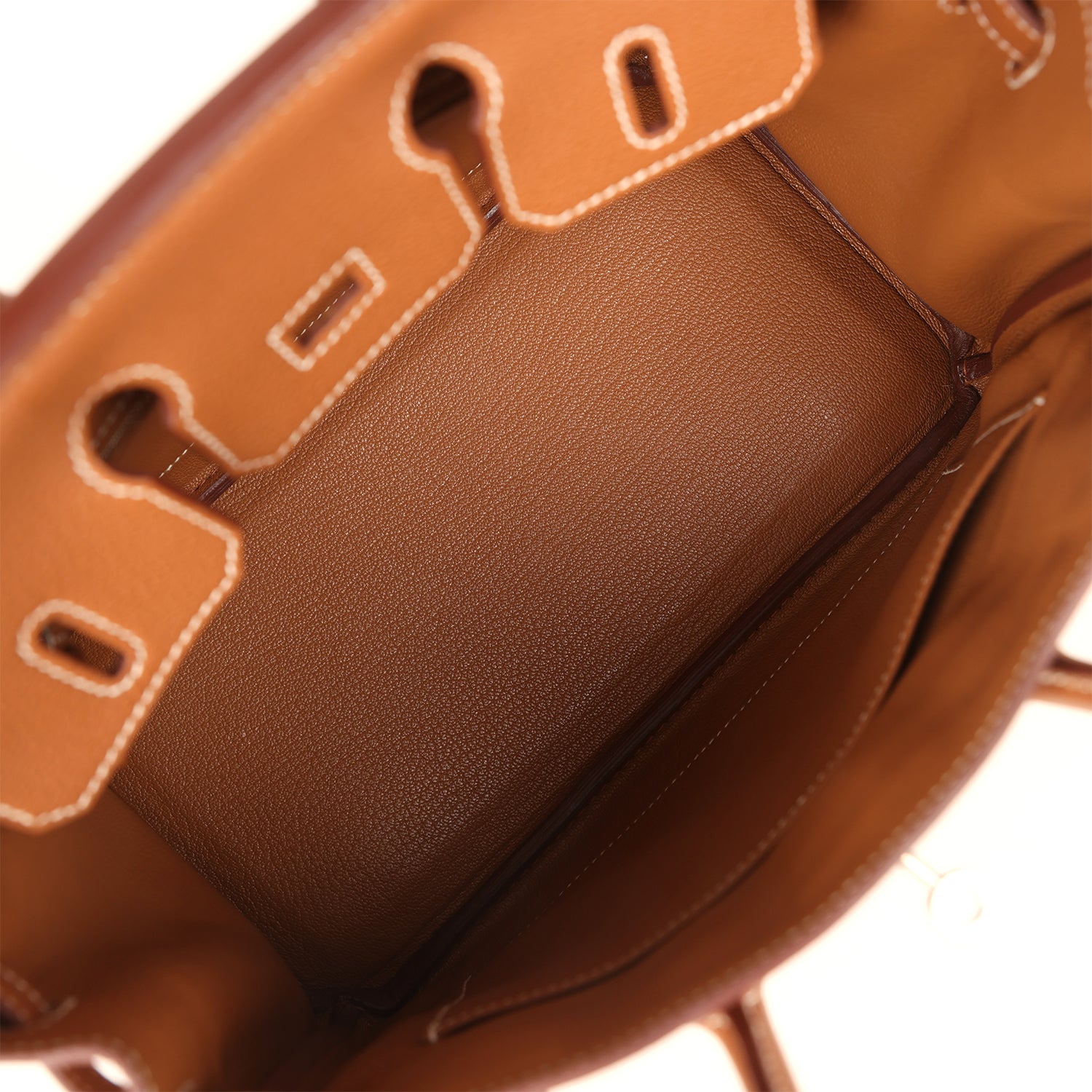 herthtmes Birkin 25 Gold Togo Palladium Hardware