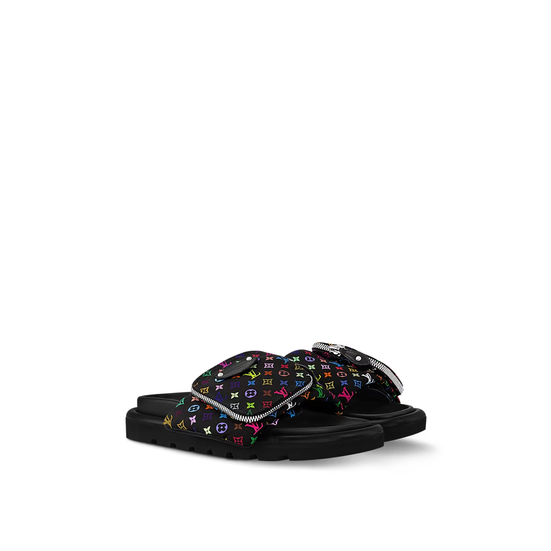 x TM Pool Pillow Flat Comfort Mule