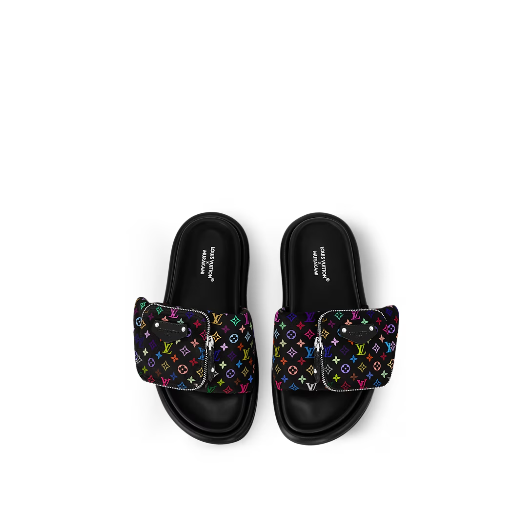 x TM Pool Pillow Flat Comfort Mule