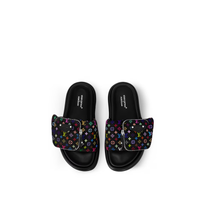 x TM Pool Pillow Flat Comfort Mule