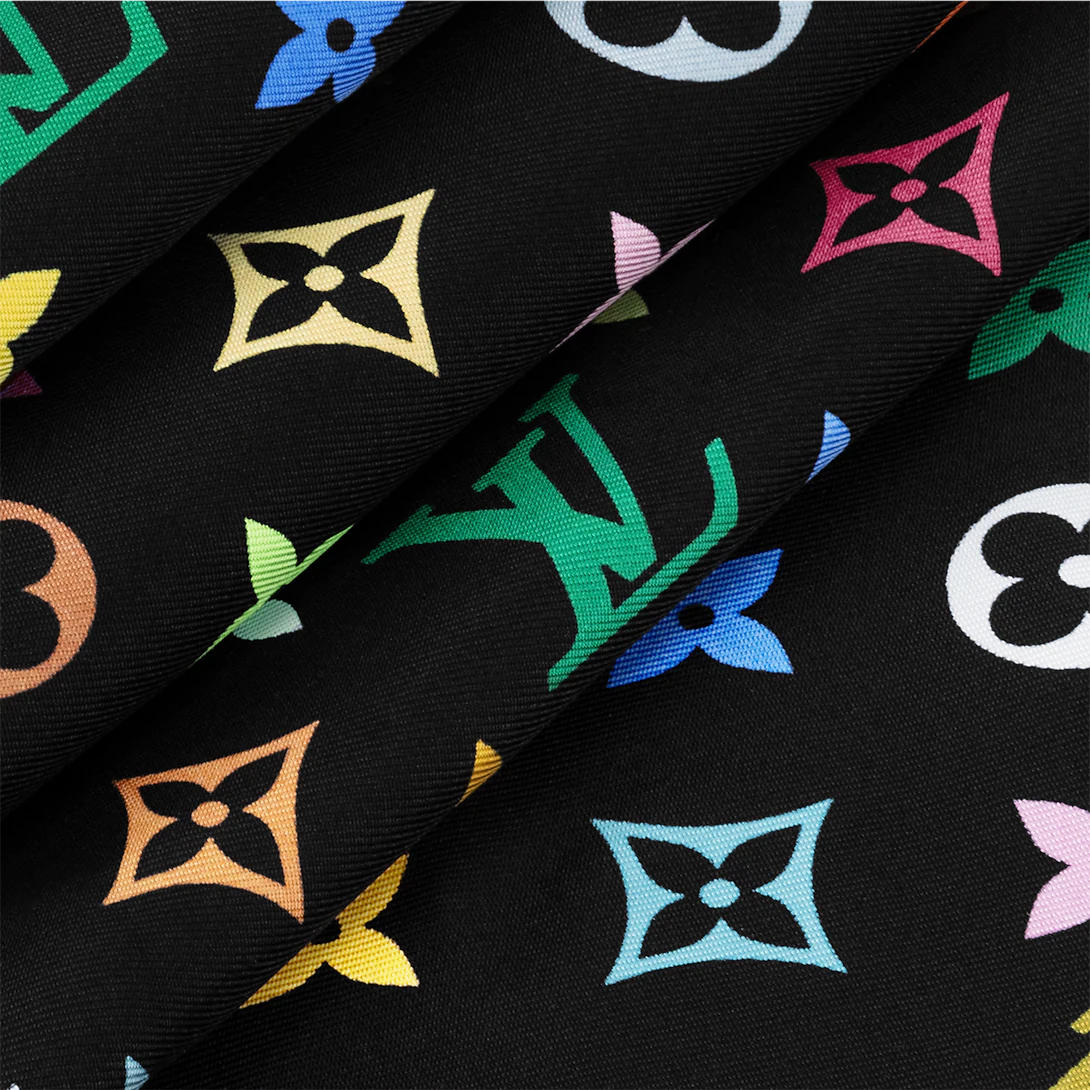 TM Monogram Multicolor Square 90